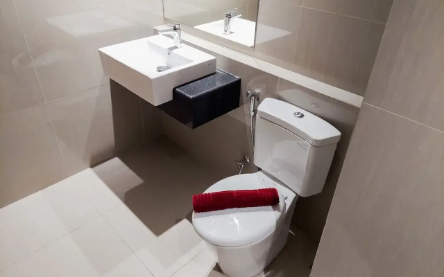 Comfy And Minimalist Studio At Embarcadero Bintaro Apartment