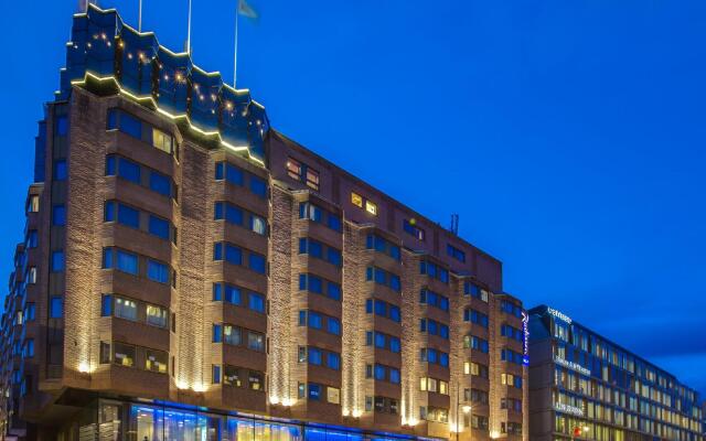 Radisson Blu Royal Viking Hotel, Stockholm вид на фасад