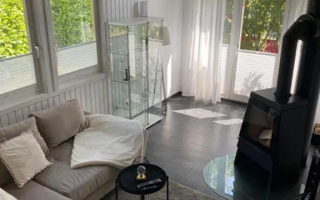 Ferienhaus "Ruhepol" im Ferienpark Extertal - Kamin, Fass-Sauna, Massagesessel