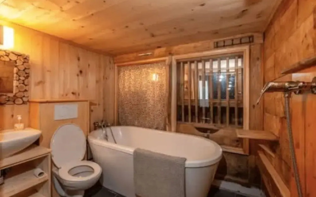 Alps Chalet for Big Group With Sauna Yoga Terrace