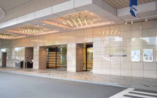 Bayside Hotel Azur Takeshiba Hamamatsucho вид на фасад