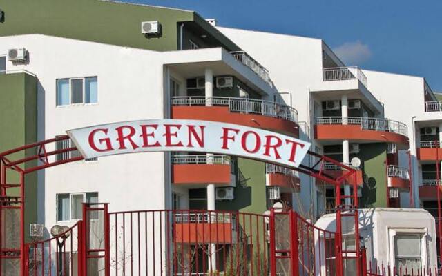 Отель Green Fort Солнечный берег вид на фасад