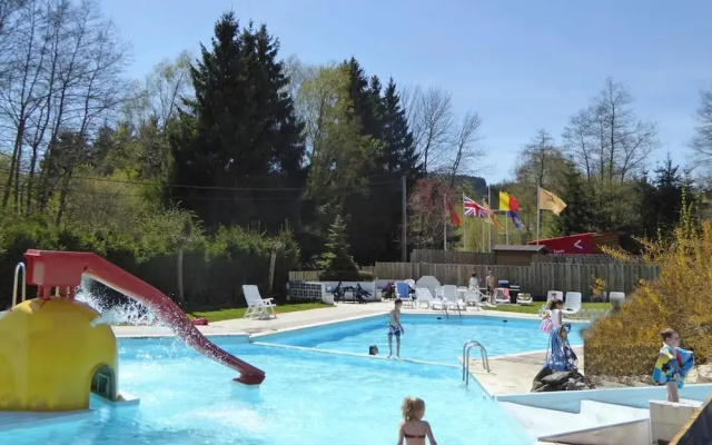 Relaxing Chalet in Dochamps With Swimming Pool and Terrace