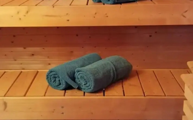 Finnish log House With Sauna and Fireplace