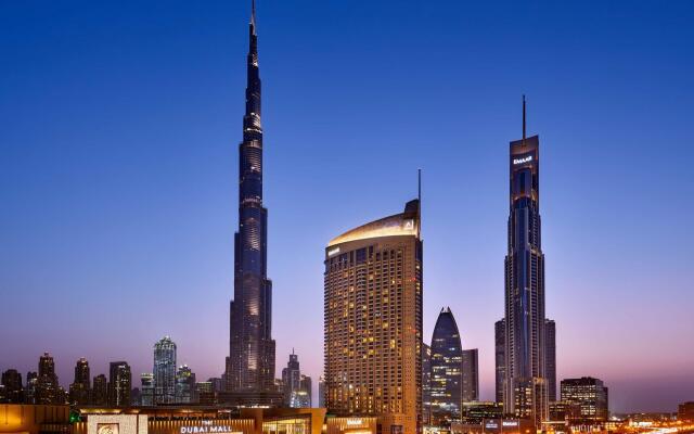 The Address, Dubai Mall Hotel вид на фасад