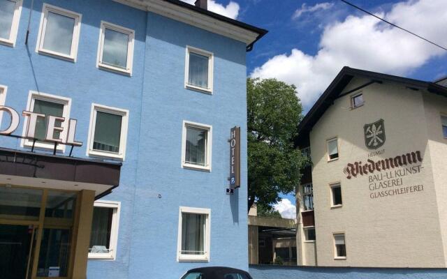 Отель Haunsperger Hof Зальцбург вид на фасад