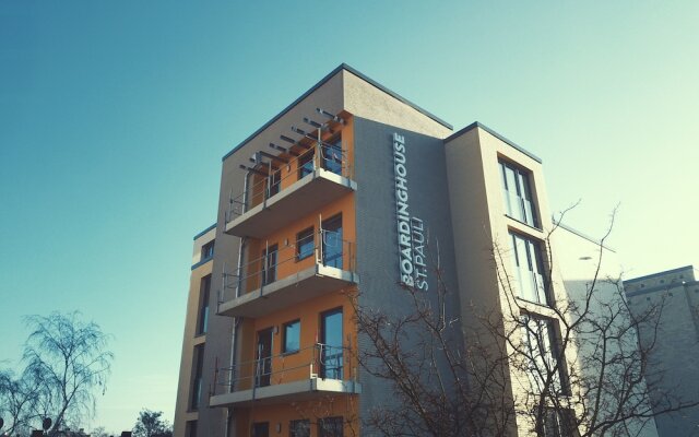 Отель Boardinghouse St.Pauli Suites вид на фасад