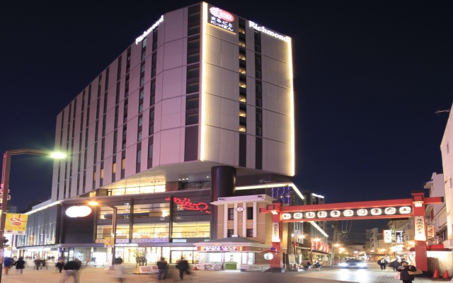 Отель Richmond Hotel Premier Asakusa International Япония, Токио - 2 отзыва об отеле, цены и фото номеров - забронировать отель Richmond Hotel Premier Asakusa International онлайн вид на фасад