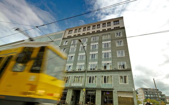 Отель Generator Berlin Mitte Берлин вид на фасад
