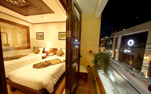 Hanoi Nostalgia Hotel And Spa Ханой вид на фасад