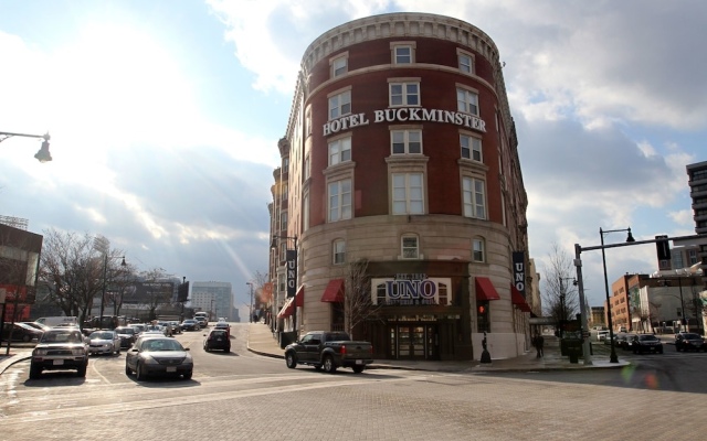Boston Hotel Buckminster вид на фасад