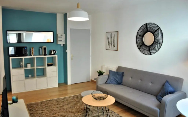 Hypercentre - Studio cosy avec coin nuit