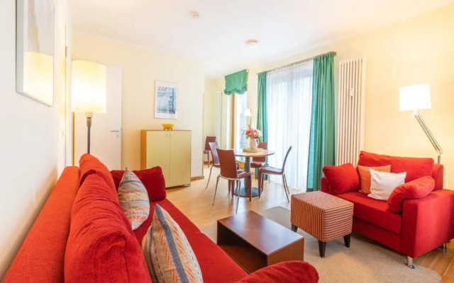 Kaiservillen Heringsdorf - Appartement mit 1 Schlafzimmer und Balkon D121