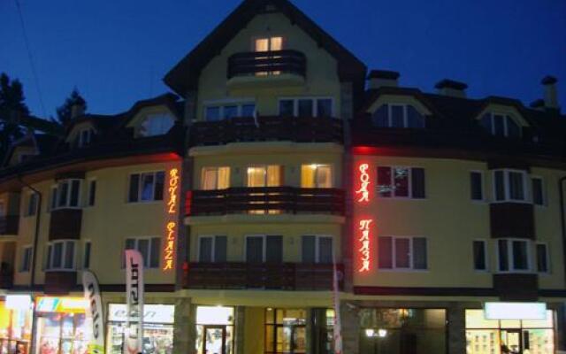Апартаменты Royal Plaza Apartments Боровец вид на фасад