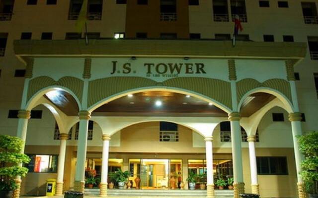 Отель JS Tower Таиланд, Бангкок - отзывы, цены и фото номеров - забронировать отель JS Tower онлайн вид на фасад