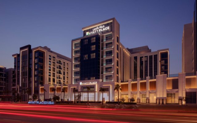 Отель Hyatt Place Dubai Jumeirah ОАЭ, Дубай - отзывы, цены и фото номеров - забронировать отель Hyatt Place Dubai Jumeirah онлайн вид на фасад