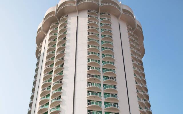 Отель Calinda Beach Acapulco вид на фасад