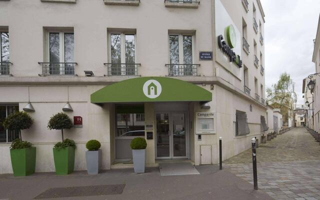 Отель Campanile Paris 14 - Maine Montparnasse вид на фасад