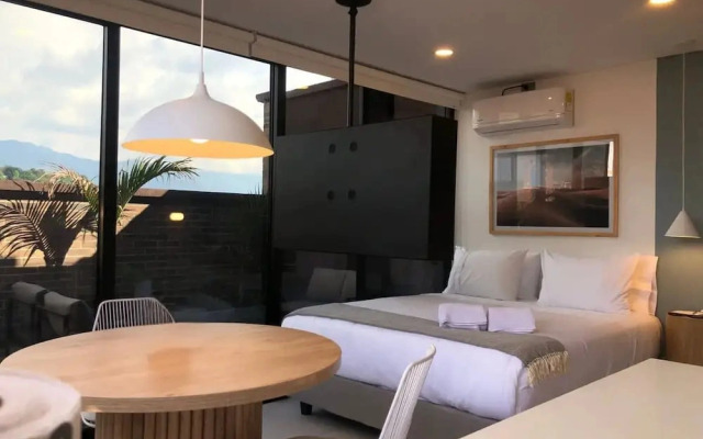 Cozy Studio w Balcony in Laureles Medell n