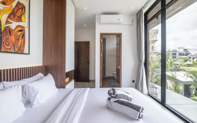 Exquisite 5BR Canggu Villa Steps From the Beach
