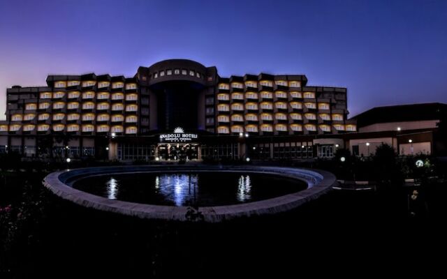 Anadolu Hotels Esenboga Termal Турция, Анкара - отзывы, цены и фото номеров - забронировать отель Anadolu Hotels Esenboga Termal онлайн вид на фасад