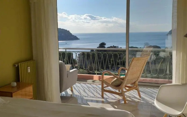 Vue mer exceptionnelle entre Nice et Monaco
