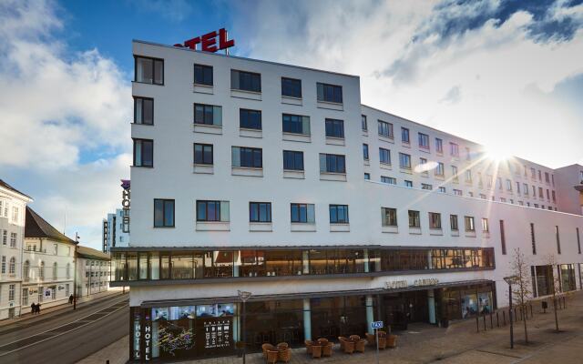 Отель CABINN Aalborg Hotel Дания, Алборг - отзывы, цены и фото номеров - забронировать отель CABINN Aalborg Hotel онлайн вид на фасад