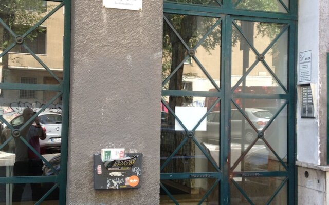 Rome City Hostel вид на фасад