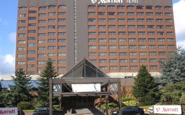 Отель Glasgow Marriott Hotel Великобритания, Глазго - отзывы, цены и фото номеров - забронировать отель Glasgow Marriott Hotel онлайн вид на фасад