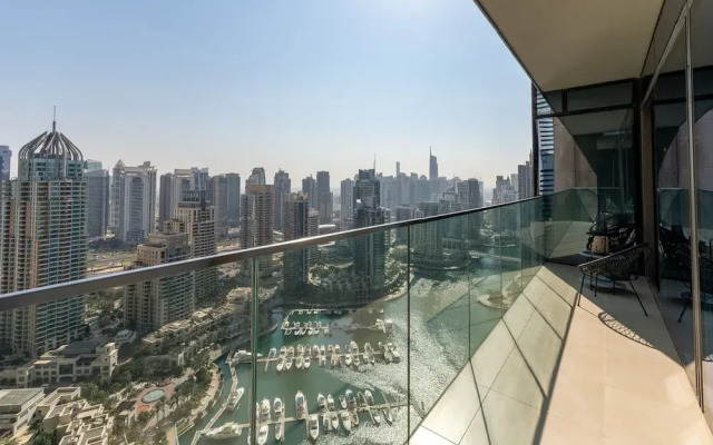Sleek 1BR at Dubai Marina w Balcony