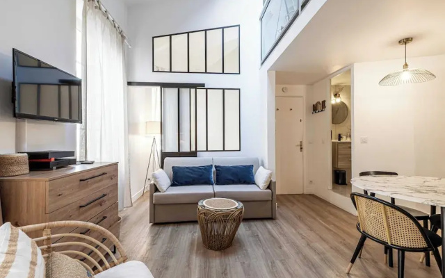 Renovated Duplex - Cannes Croisette Golden Square