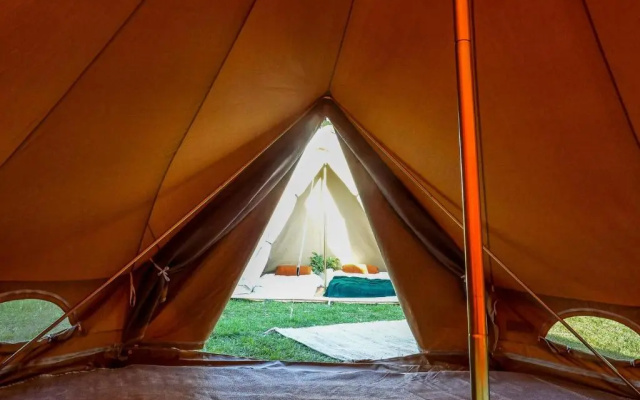Pop-up glamping - Buurvrouws' Belltentje 2-4 pers