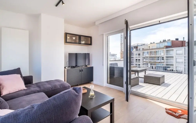 Aosta 503 Penthouse in Koksijde on the Beach