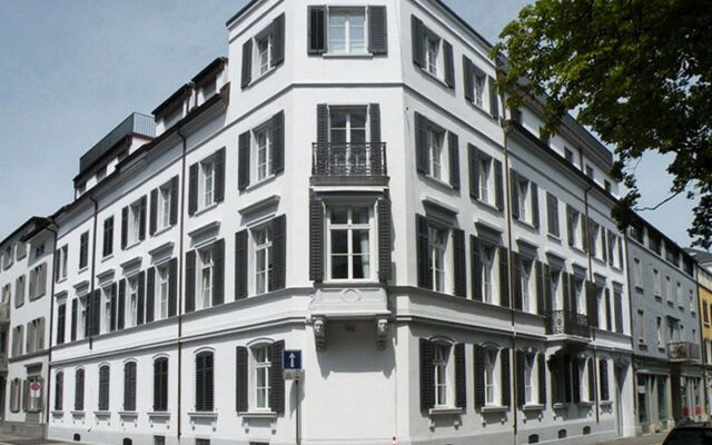 Отель VISIONAPARTMENTS Zurich Gerechtigkeitsgasse вид на фасад