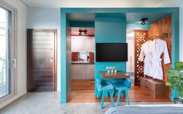 Topfloor Getaway Balcony&hot Tub+acropolis View