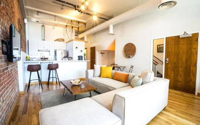 Modern Lohi Loft in Historic Building
