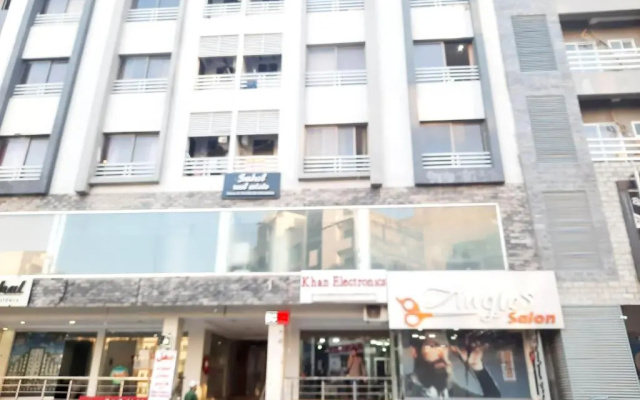 The Red one bedroom apartment in Bahria Town