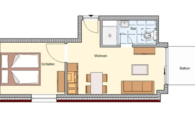 Ferienwohnung Windrose 14