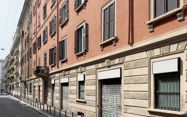 Апартаменты Brera Apartments in Moscova Милан вид на фасад