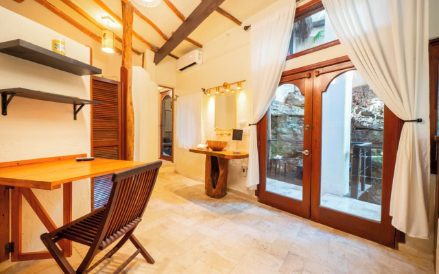 Condo with private cenote on 5Av - Sacbe