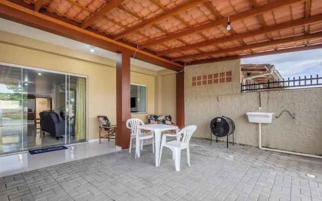 Casa 2Q c\/ churrasq. próx da praia JCA0001