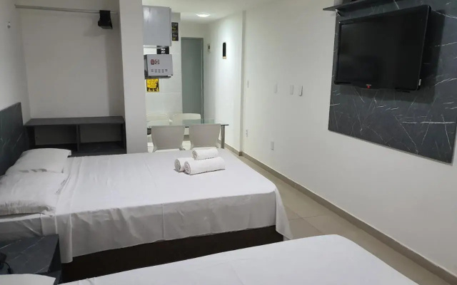 Flat 407 Praia de Intermares, Cabedelo/João Pessoa