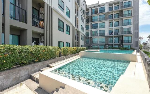 1BR Condo Pool Gym Near Beach C237
