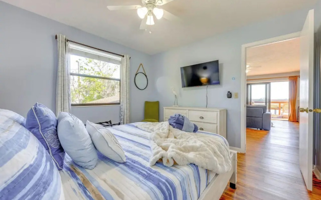 Waterfront Jacksonville Gem w/ Dock + Game Room!