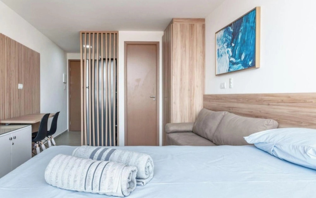 Flat 1 quarto conforto em Cupe - 154D