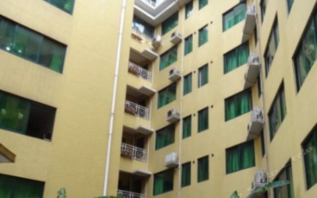 Апартаменты Dunhe Apartment вид на фасад