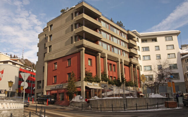 Отель Hauser Swiss Quality Hotel Швейцария, Санкт-Мориц - отзывы, цены и фото номеров - забронировать отель Hauser Swiss Quality Hotel онлайн вид на фасад