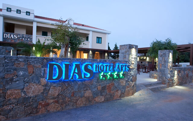 Апартаменты Dias Luxury Studios & Apartments вид на фасад