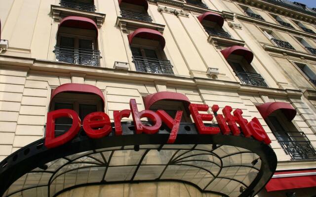 Отель Hôtel Derby Eiffel вид на фасад