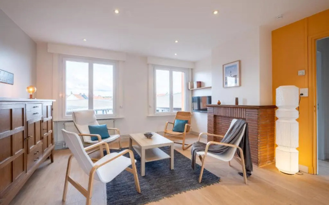 Appartement La Rafale - accès privé plage - jardin - arrivée autonome